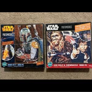 NEW! 2 Star Wars Jigsaw Puzzles